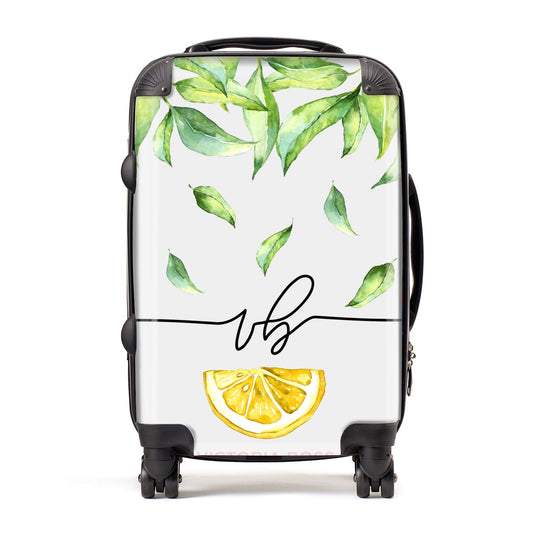 Personalised Lemon Wedge Suitcase