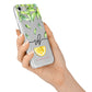Personalised Lemon Wedge iPhone 7 Bumper Case on Silver iPhone Alternative Image