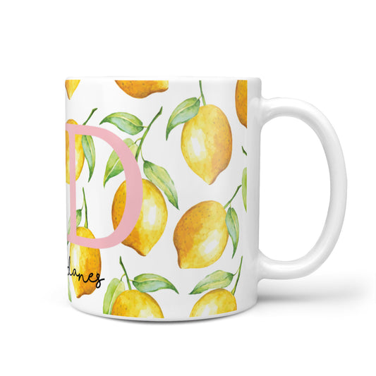 Personalised Lemons 10oz Mug