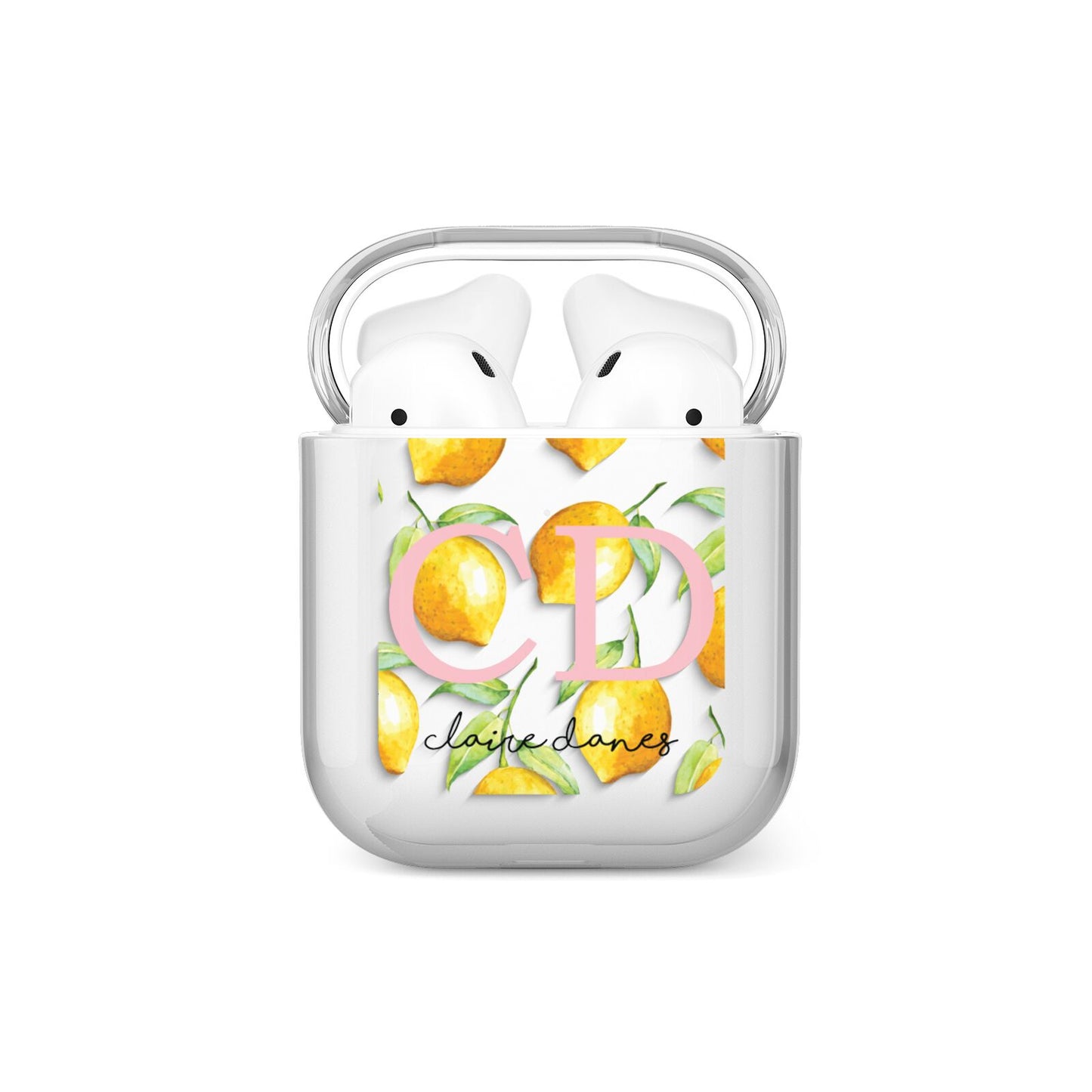Personalised Lemons AirPods Case