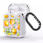 Personalised Lemons AirPods Clear Case Side Image