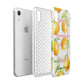 Personalised Lemons Apple iPhone XR White 3D Tough Case Expanded view