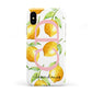 Personalised Lemons Apple iPhone XS 3D Tough