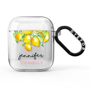 Personalised Lemons Drop AirPods Case
