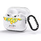 Personalised Lemons Drop AirPods Pro Glitter Case Side Image