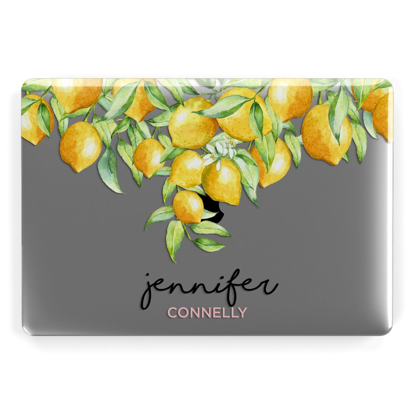 Personalised Lemons Drop Apple MacBook Case