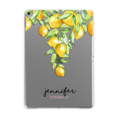 Personalised Lemons Drop Apple iPad Silver Case