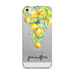 Personalised Lemons Drop Apple iPhone 5 Case