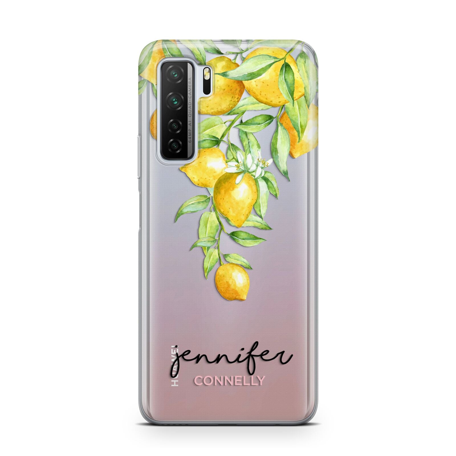 Personalised Lemons Drop Huawei P40 Lite 5G Phone Case