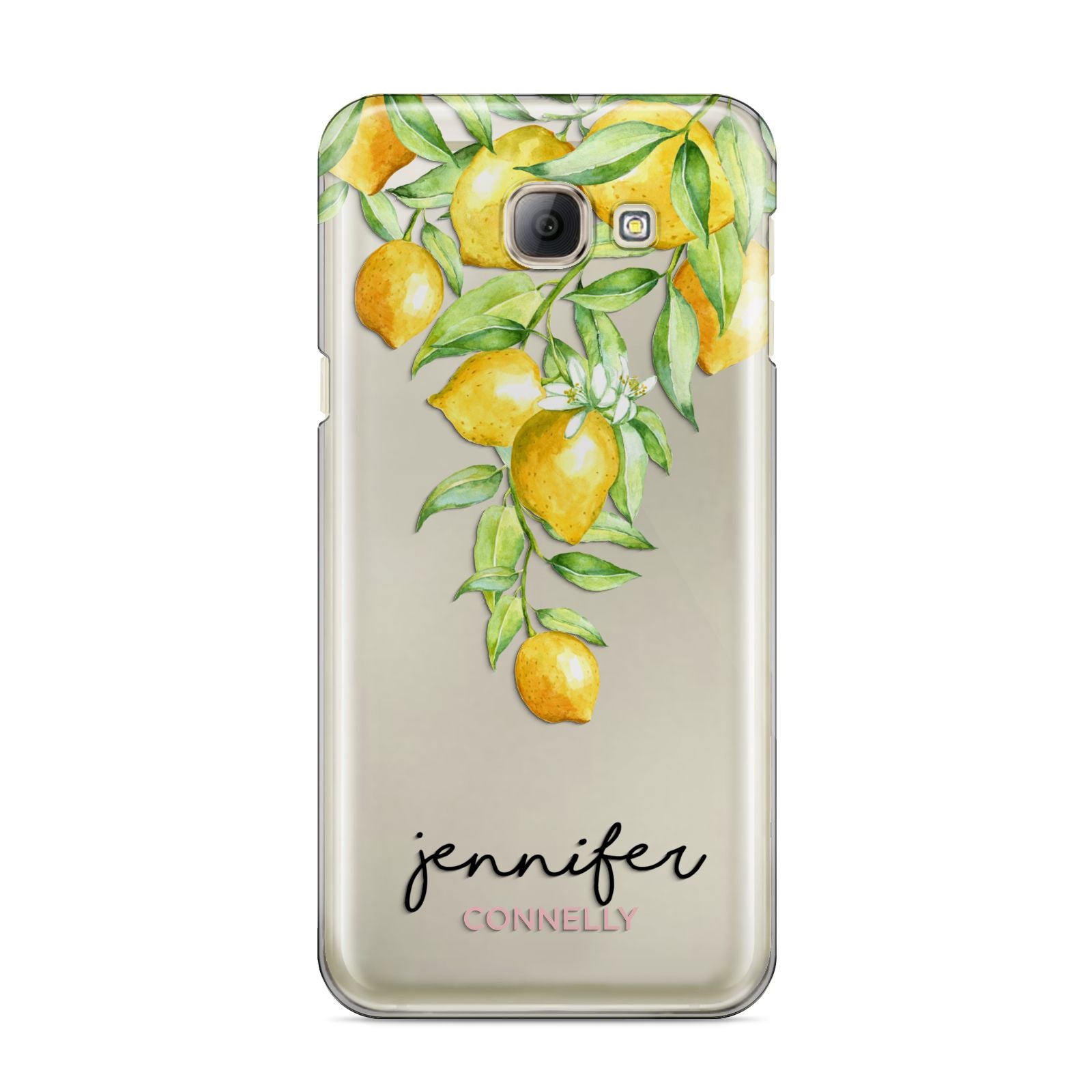 Personalised Lemons Drop Samsung Galaxy A8 2016 Case