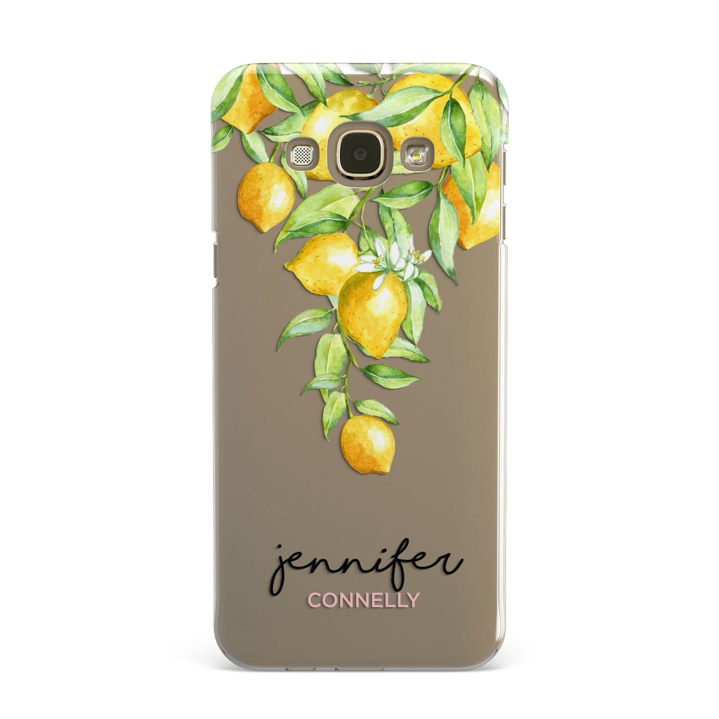 Personalised Lemons Drop Samsung Galaxy A8 Case
