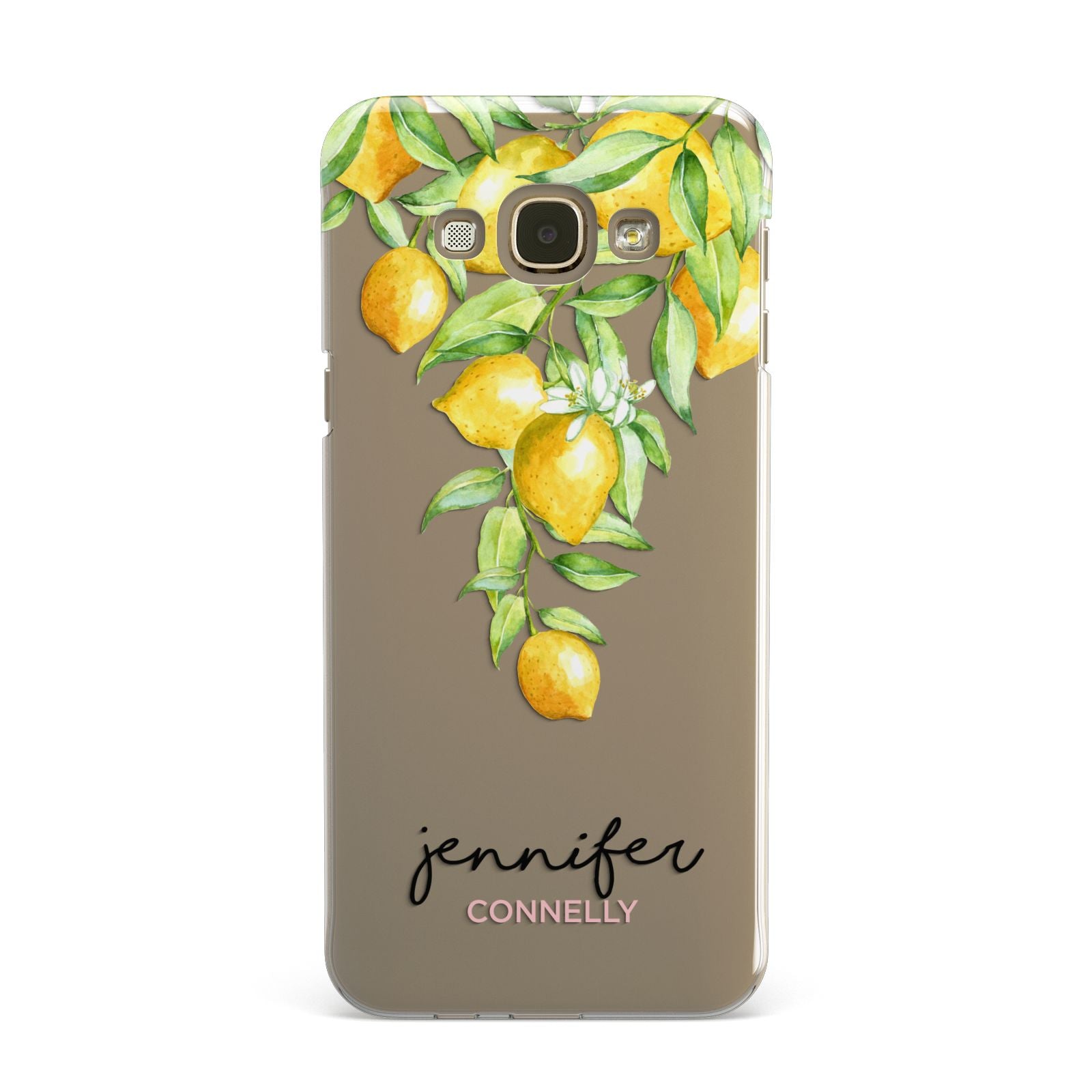 Personalised Lemons Drop Samsung Galaxy A8 Case