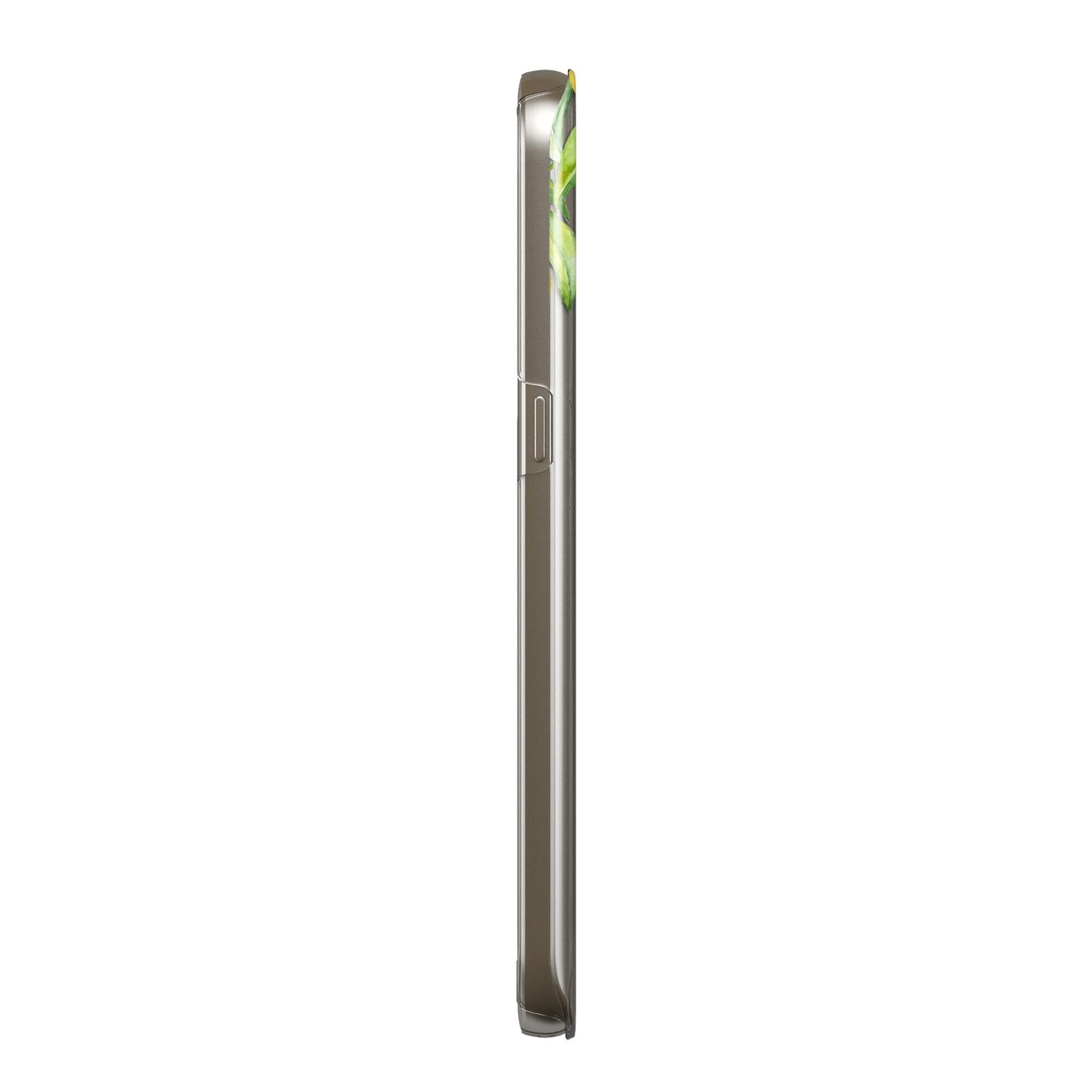 Personalised Lemons Drop Samsung Galaxy Case Side View