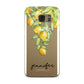 Personalised Lemons Drop Samsung Galaxy Case