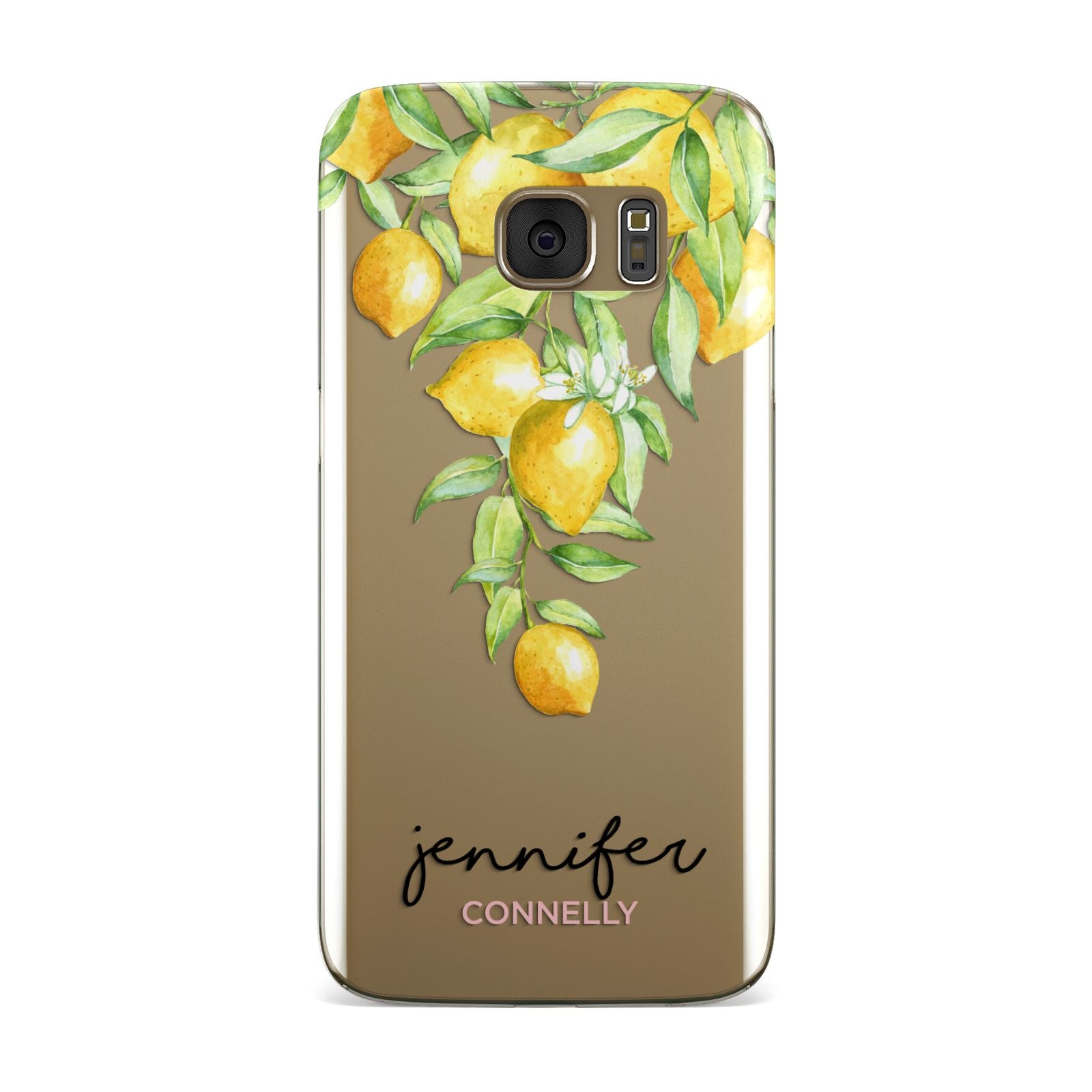 Personalised Lemons Drop Samsung Galaxy Case