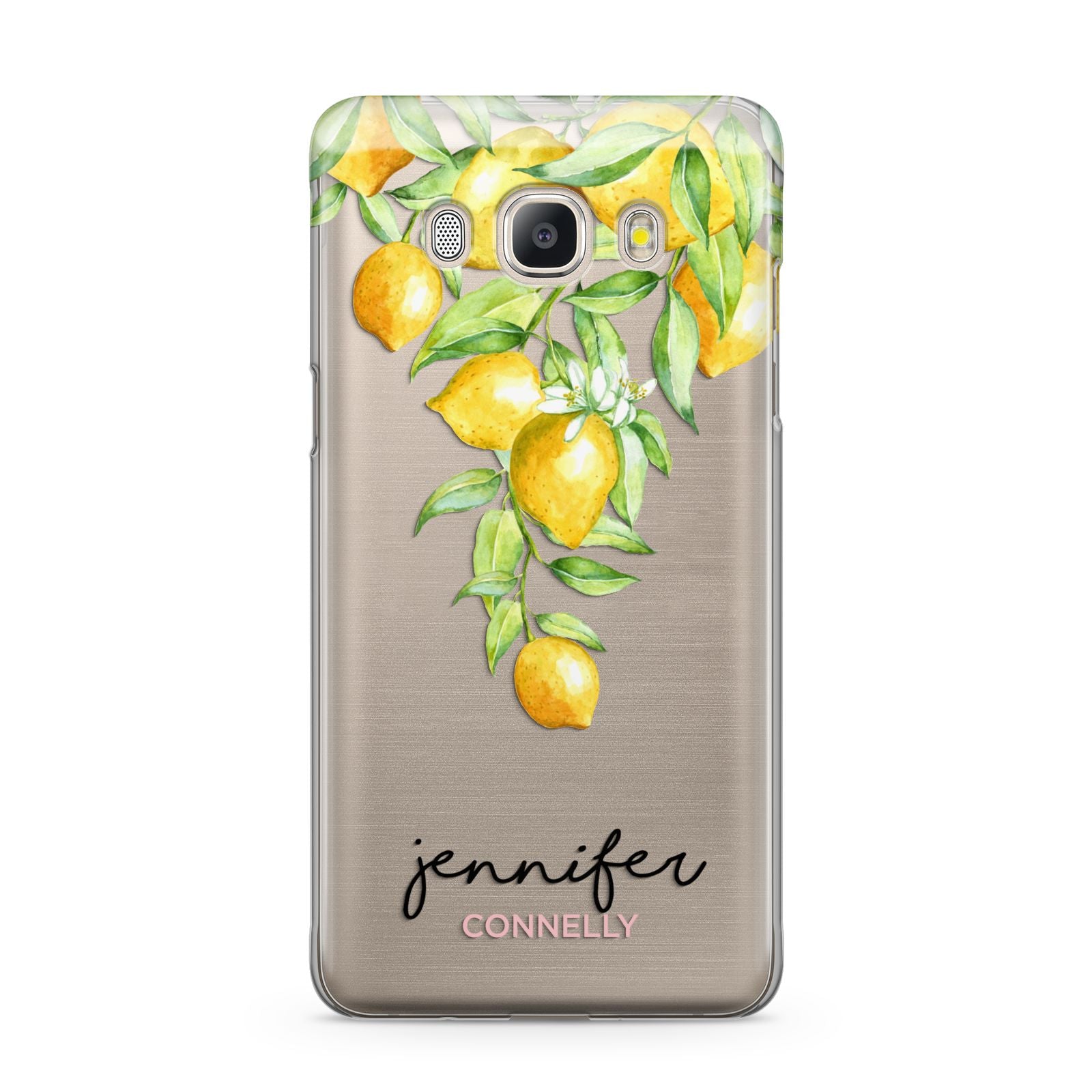 Personalised Lemons Drop Samsung Galaxy J5 2016 Case