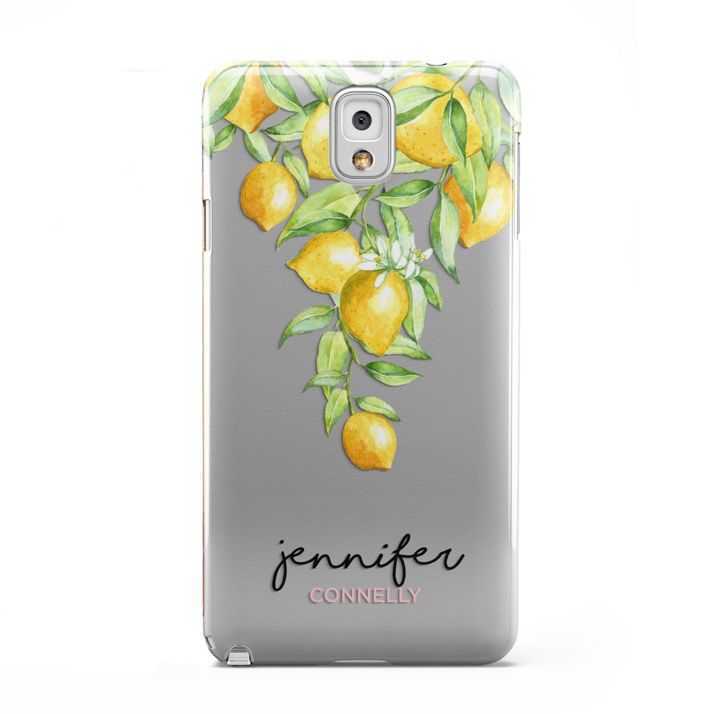 Personalised Lemons Drop Samsung Galaxy Note 3 Case