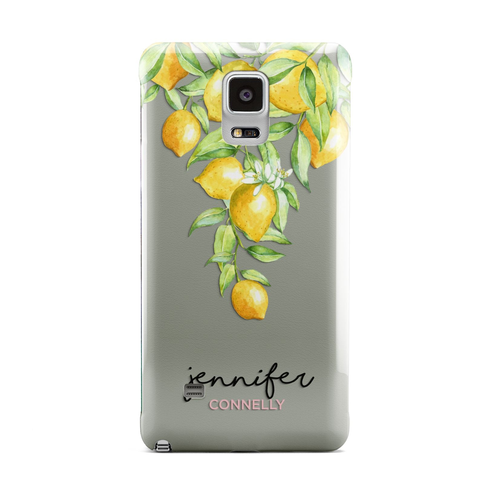 Personalised Lemons Drop Samsung Galaxy Note 4 Case