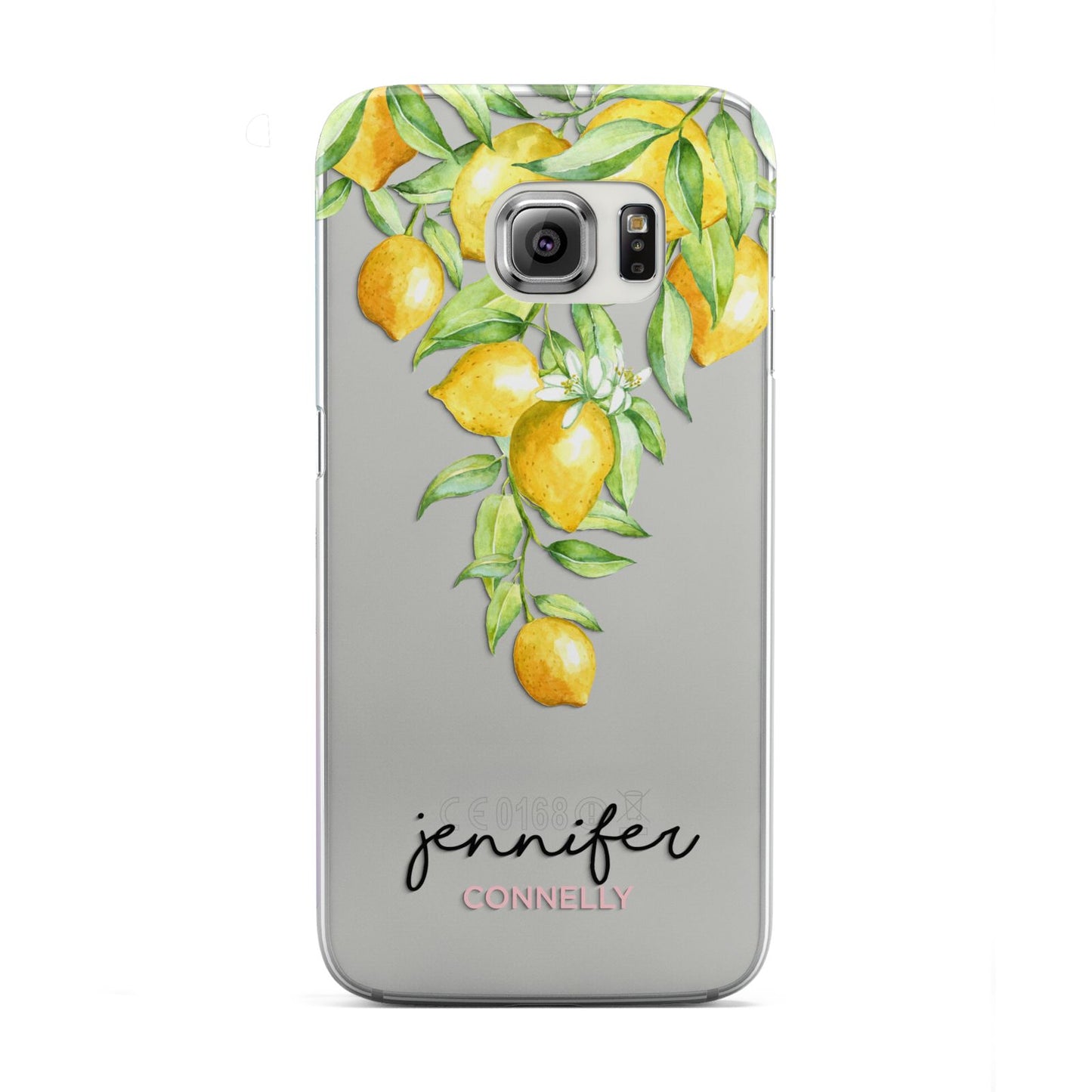 Personalised Lemons Drop Samsung Galaxy S6 Edge Case