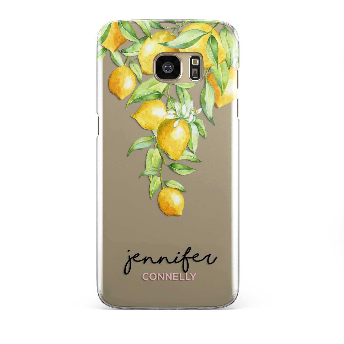 Personalised Lemons Drop Samsung Galaxy S7 Edge Case