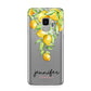 Personalised Lemons Drop Samsung Galaxy S9 Case