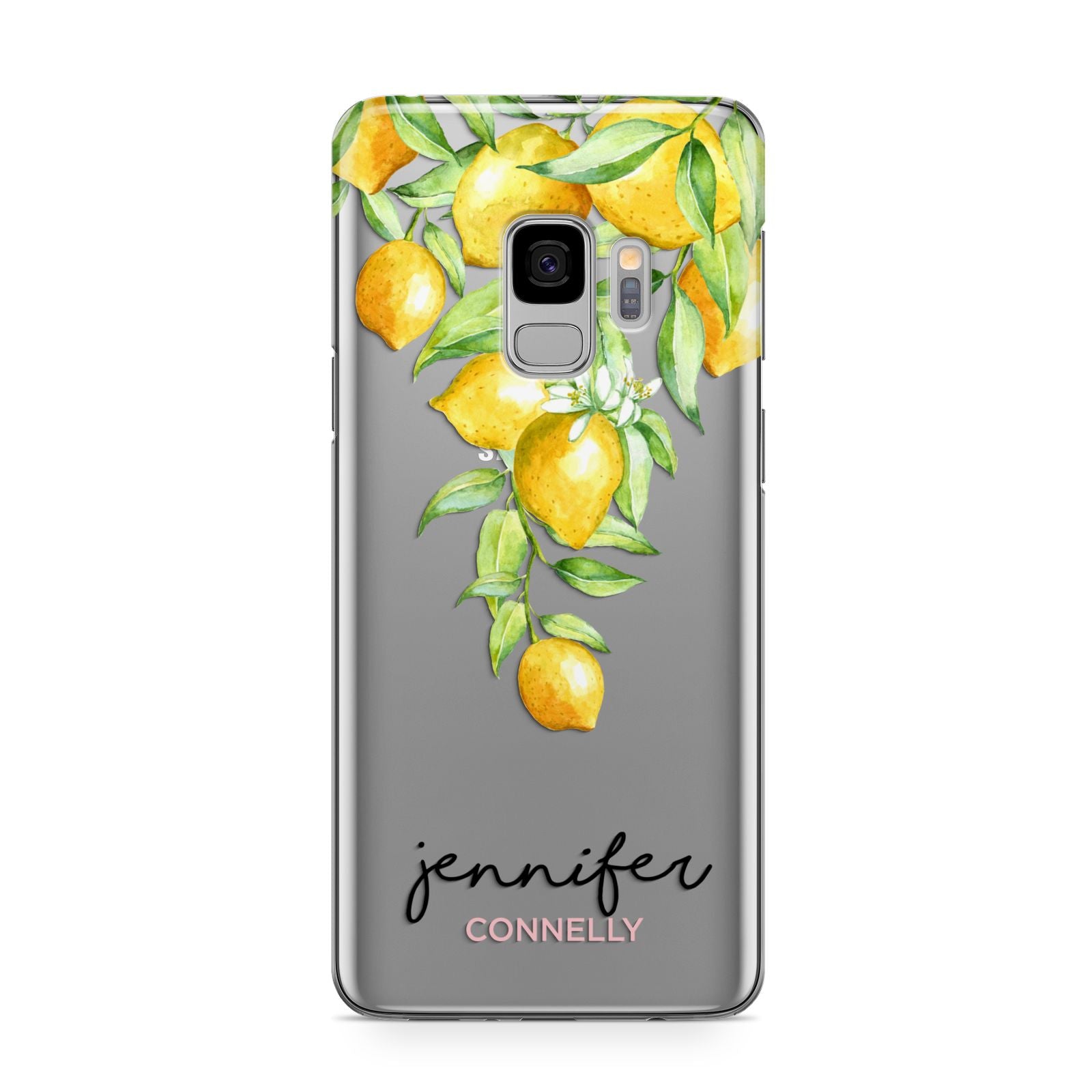 Personalised Lemons Drop Samsung Galaxy S9 Case