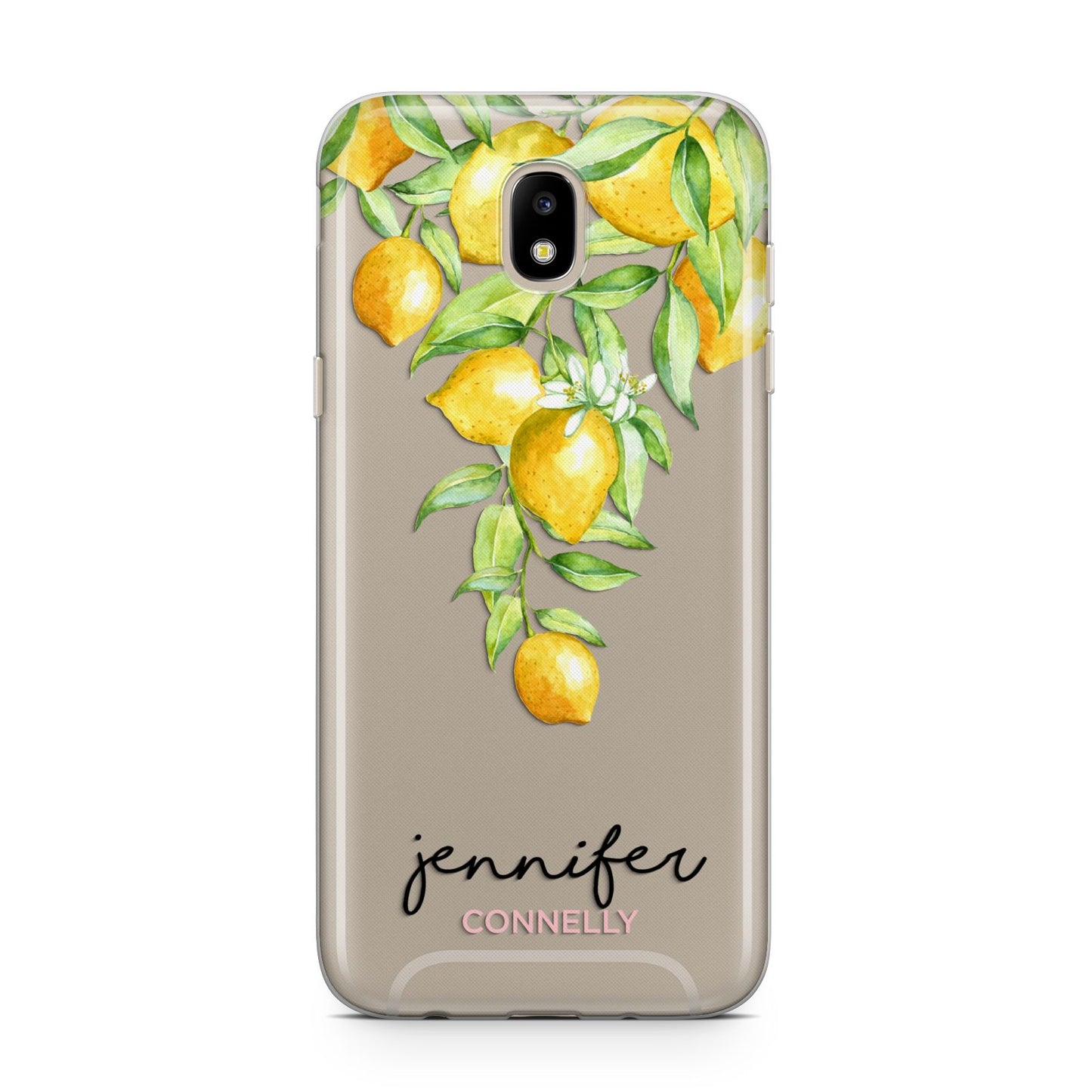Personalised Lemons Drop Samsung J5 2017 Case