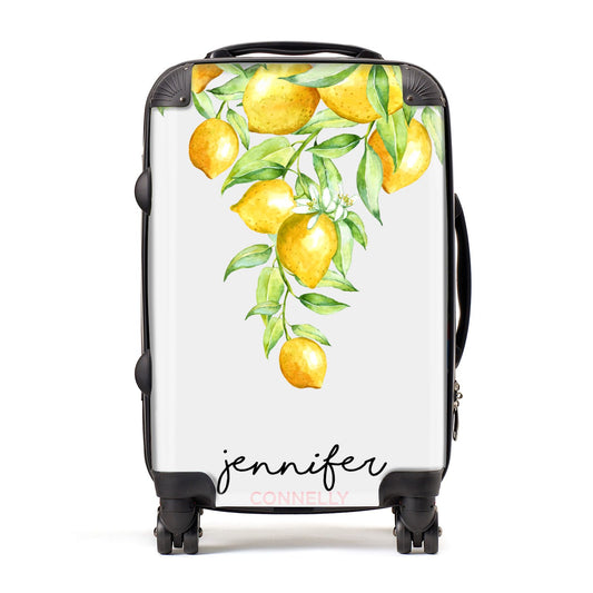 Personalised Lemons Drop Suitcase