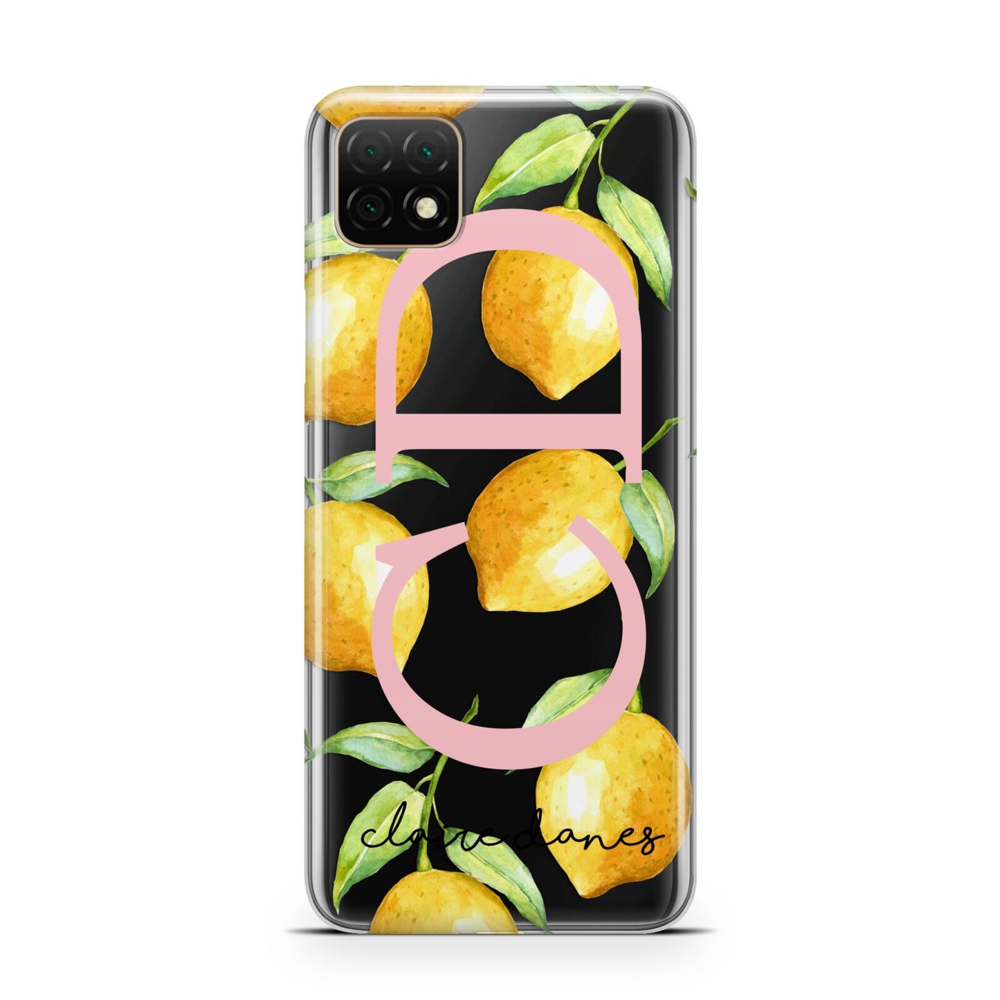 Personalised Lemons Huawei Enjoy 20 Phone Case