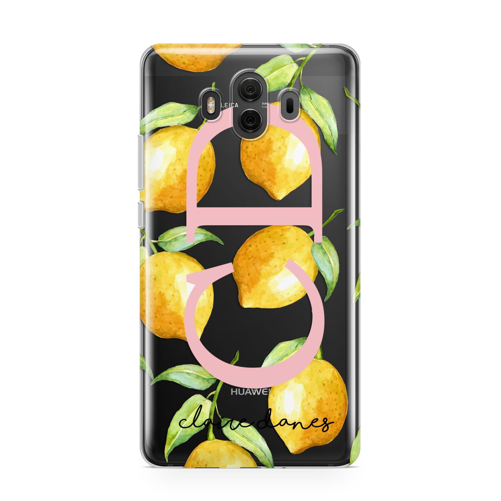 Personalised Lemons Huawei Mate 10 Protective Phone Case