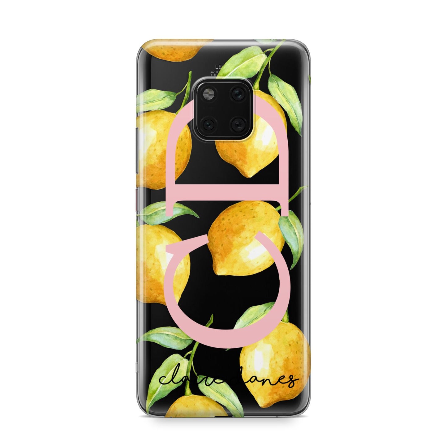 Personalised Lemons Huawei Mate 20 Pro Phone Case