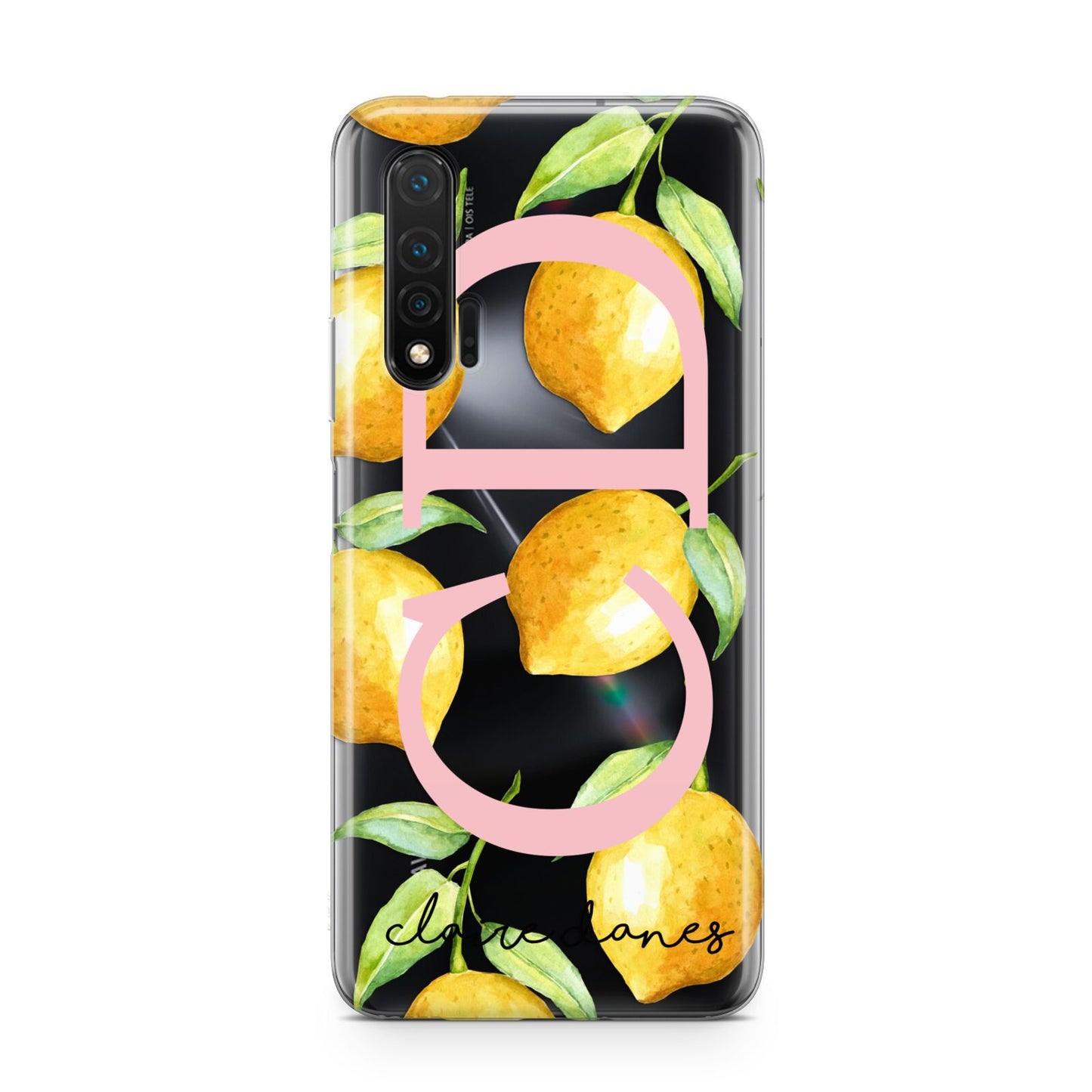 Personalised Lemons Huawei Nova 6 Phone Case