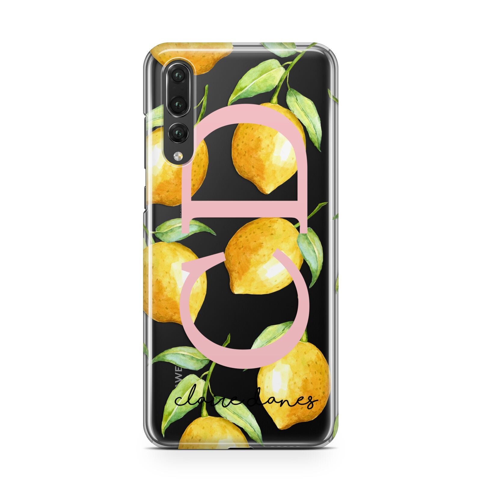 Personalised Lemons Huawei P20 Pro Phone Case
