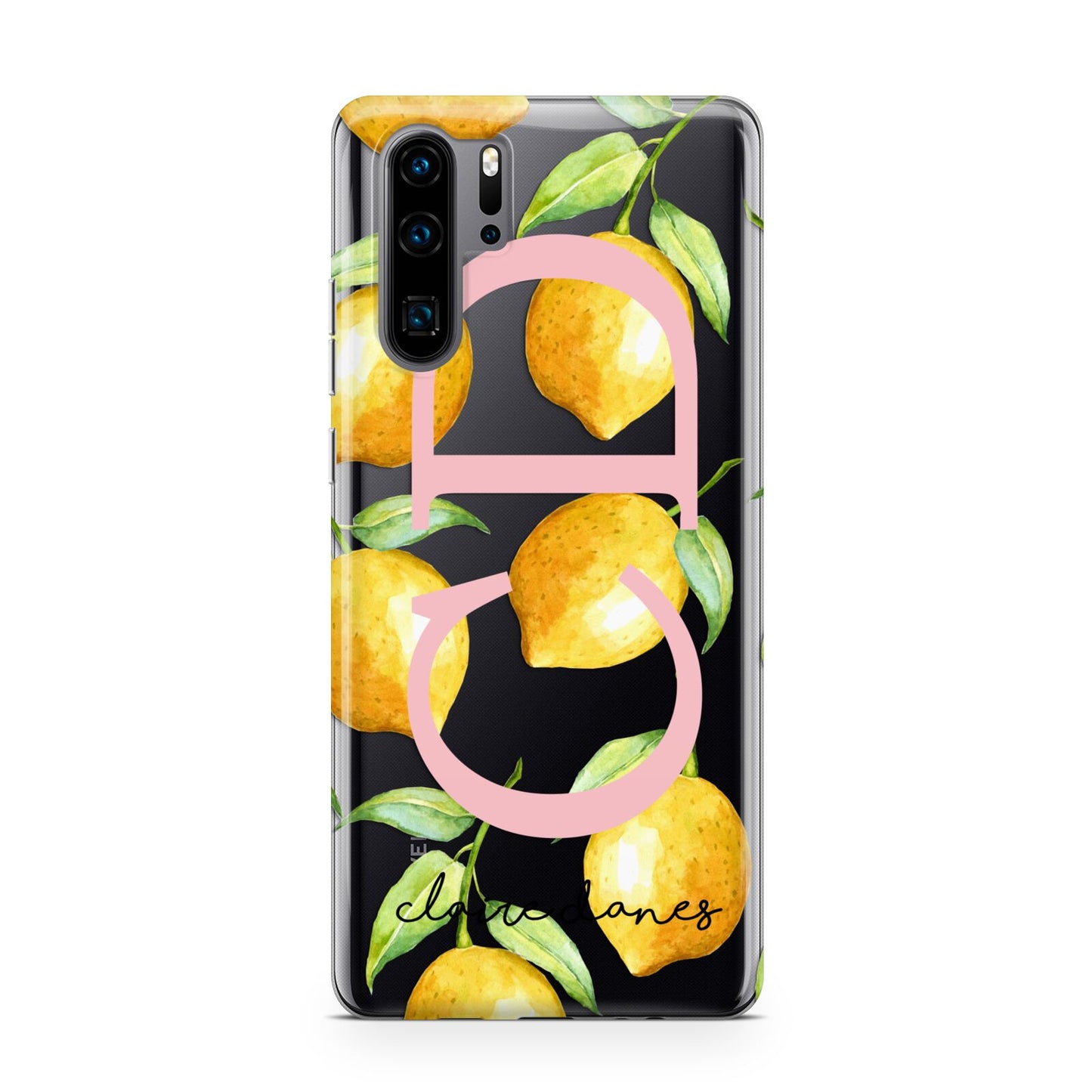 Personalised Lemons Huawei P30 Pro Phone Case