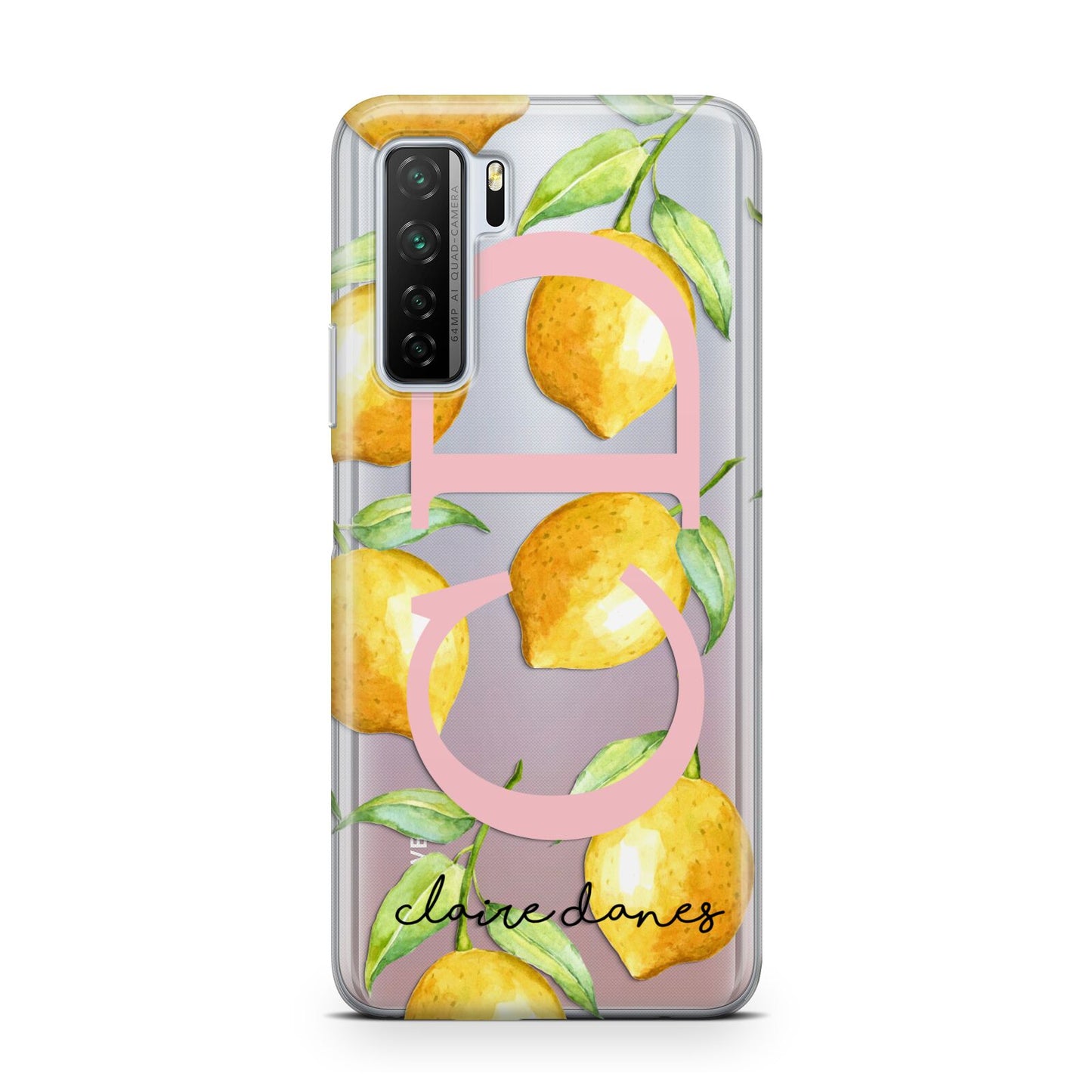 Personalised Lemons Huawei P40 Lite 5G Phone Case