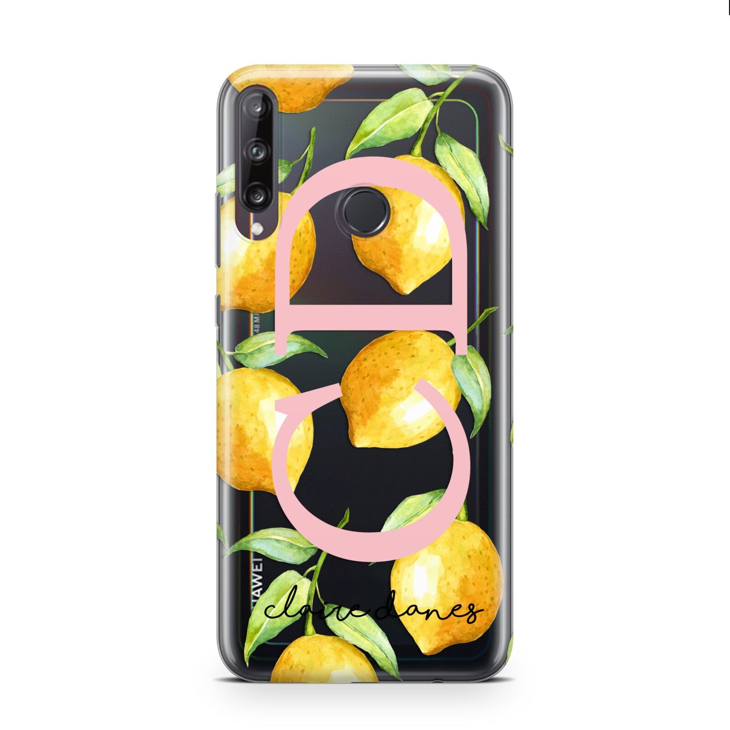 Personalised Lemons Huawei P40 Lite E Phone Case