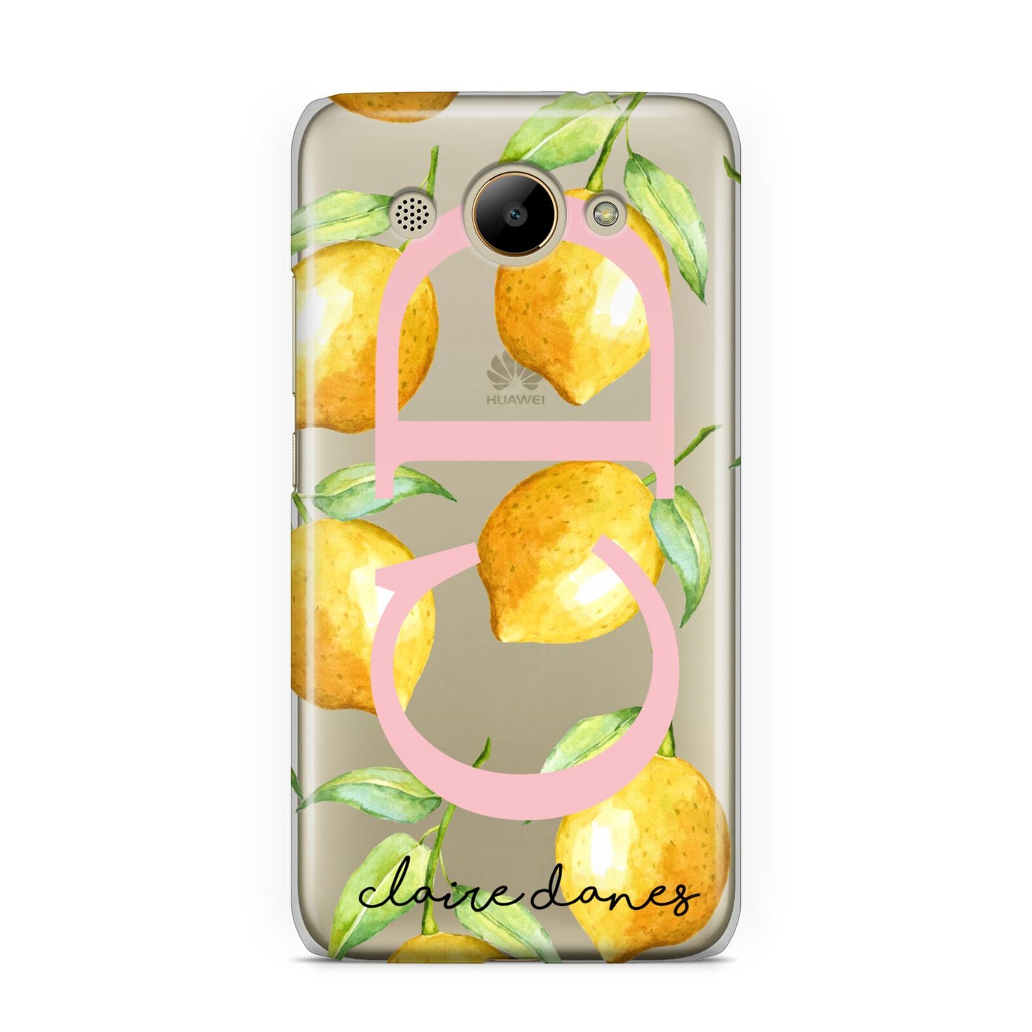 Personalised Lemons Huawei Y3 2017