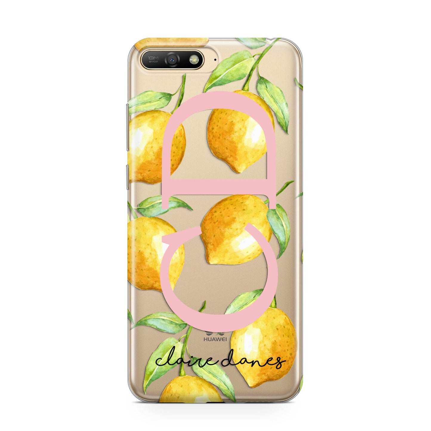 Personalised Lemons Huawei Y6 2018