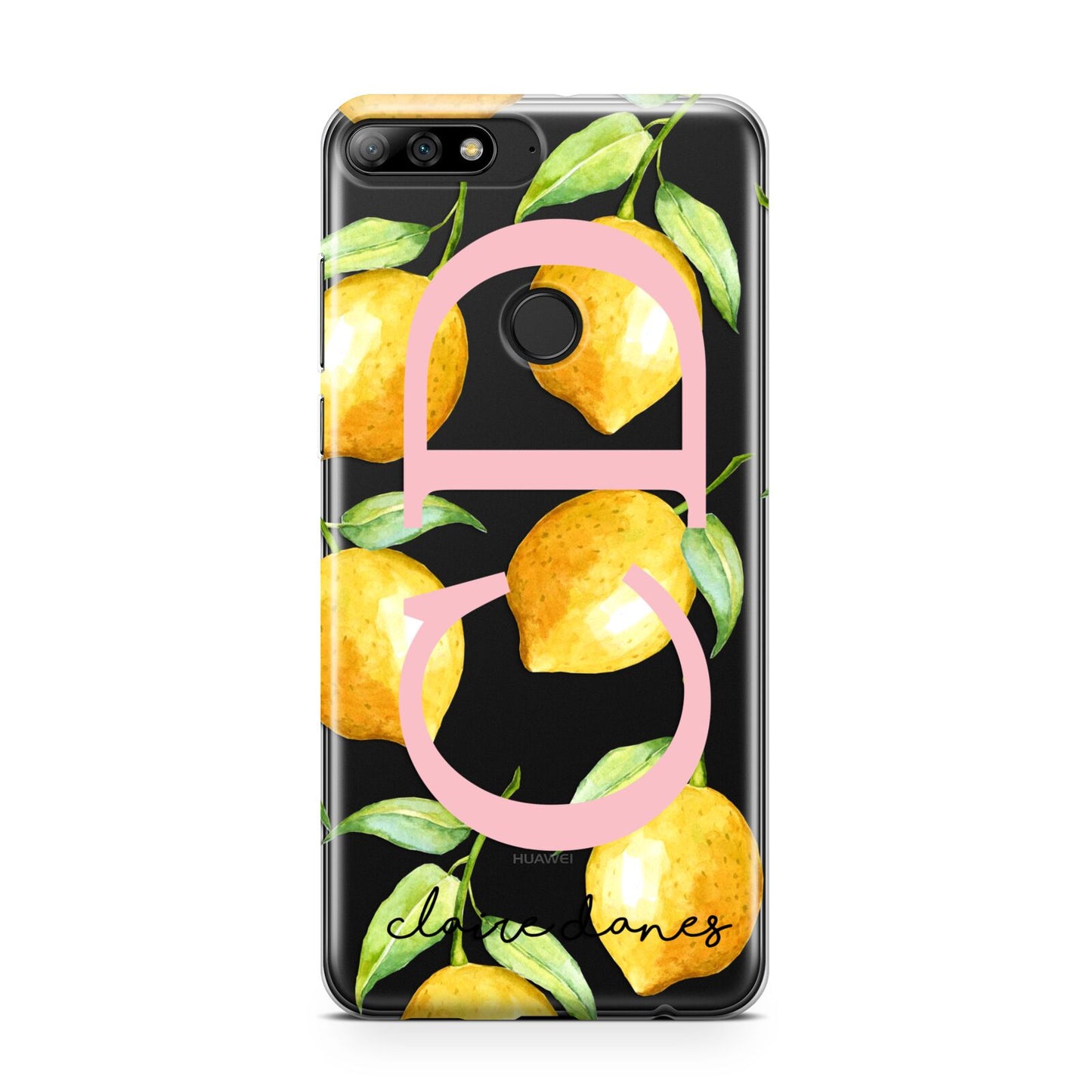Personalised Lemons Huawei Y7 2018
