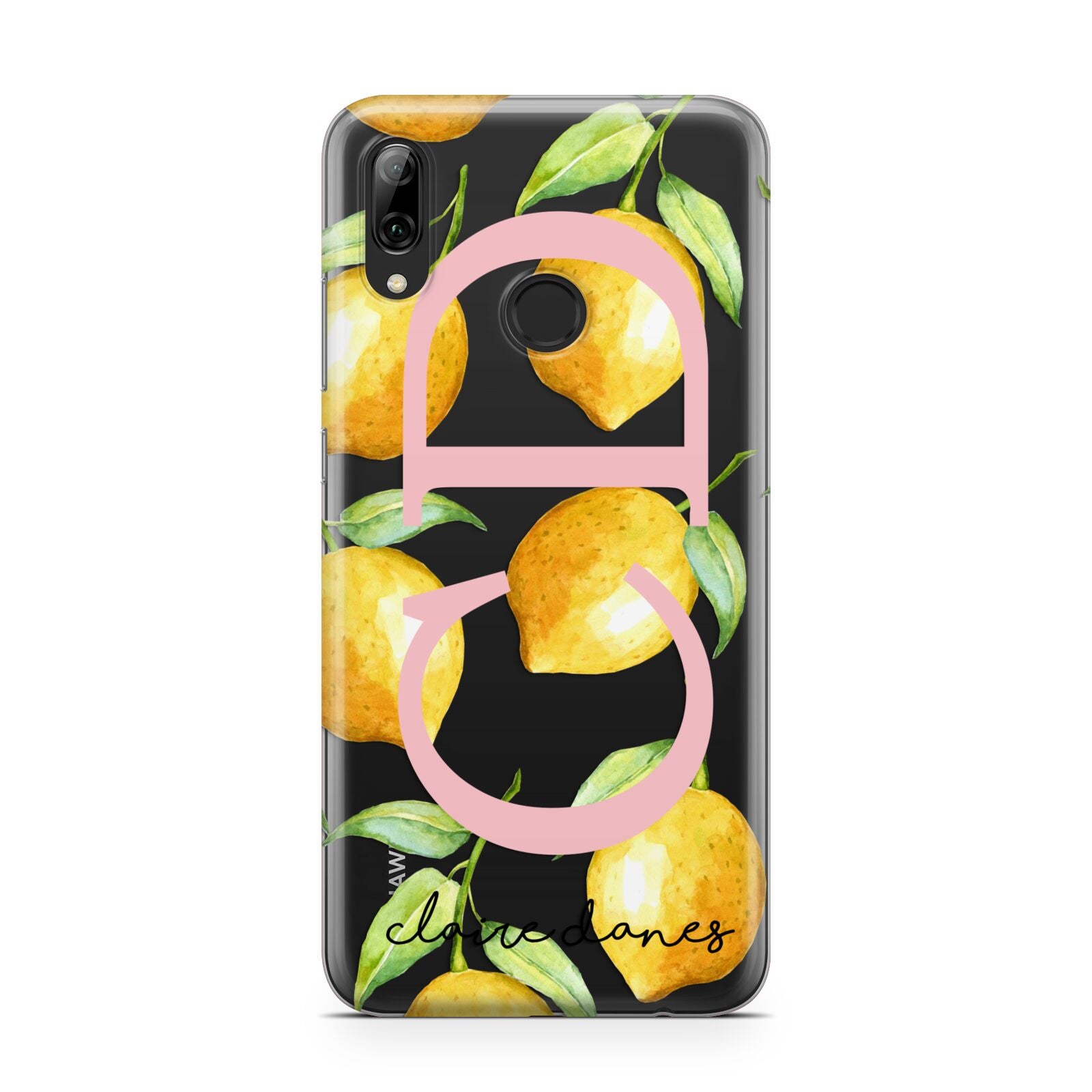 Personalised Lemons Huawei Y7 2019