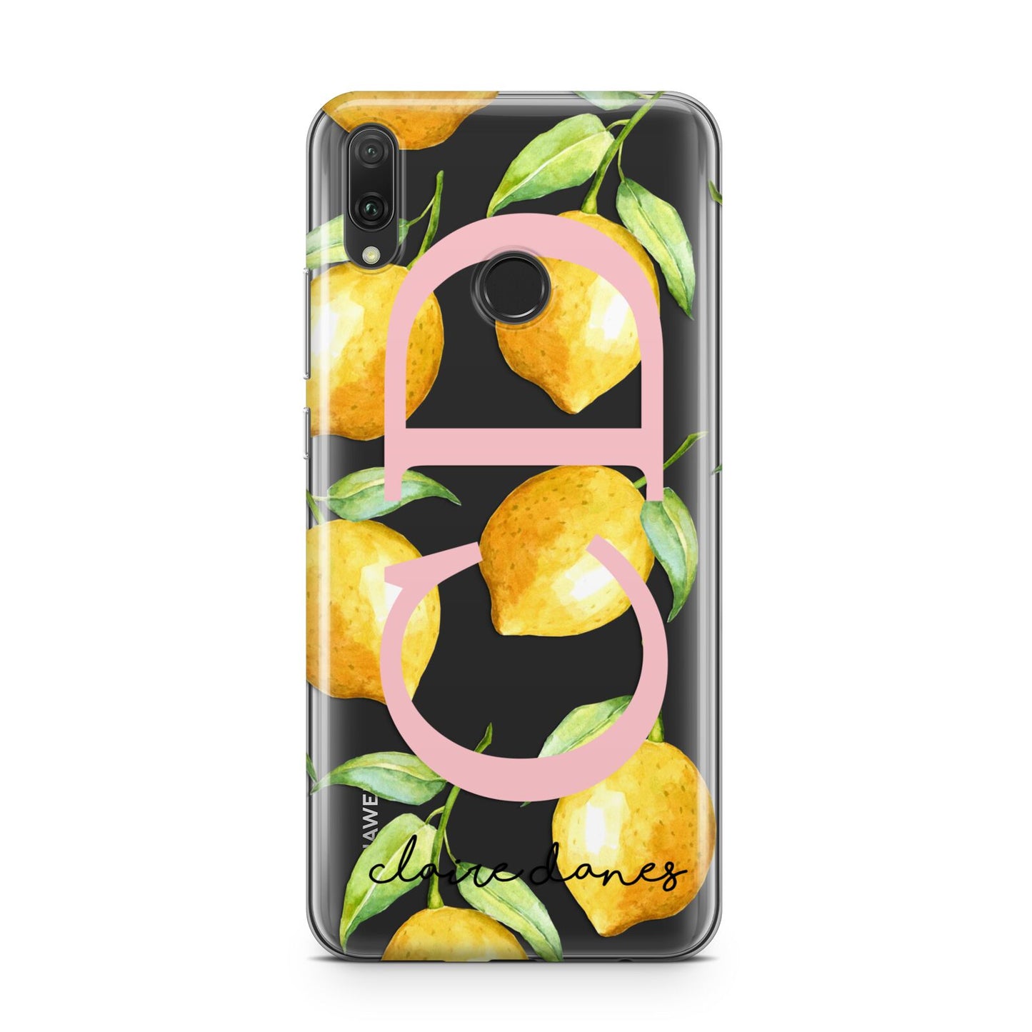 Personalised Lemons Huawei Y9 2019