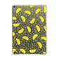 Personalised Lemons Initials Clear Apple iPad Grey Case