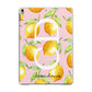 Personalised Lemons Pink Apple iPad Grey Case