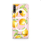 Personalised Lemons Pink Huawei P40 Lite E Phone Case