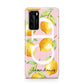 Personalised Lemons Pink Huawei P40 Phone Case