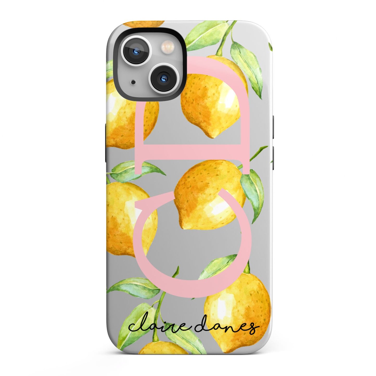 Personalised Lemons iPhone 13 Full Wrap 3D Tough Case