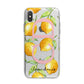 Personalised Lemons iPhone X Bumper Case on Silver iPhone Alternative Image 1