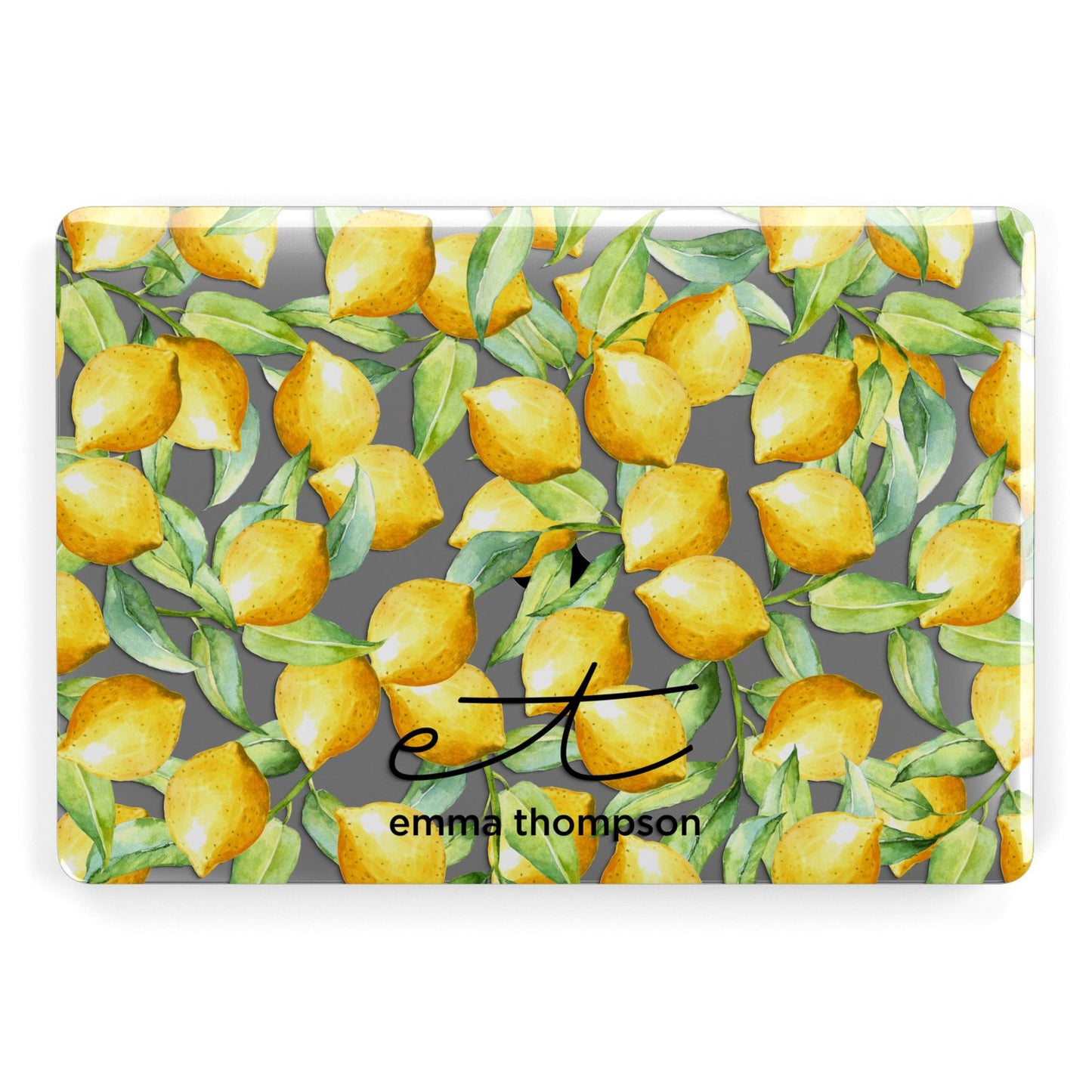 Personalised Lemons of Capri Apple MacBook Case