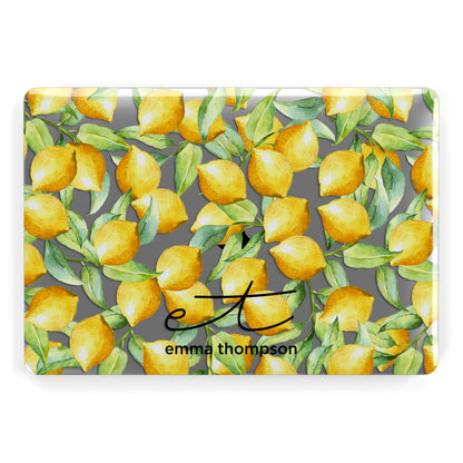 Personalised Lemons of Capri Apple MacBook Case