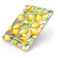 Personalised Lemons of Capri Apple iPad Case on Rose Gold iPad Side View